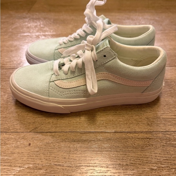 New VANS  Pastel Suede Bay OLD Skool Size 6 - Picture 2 of 6